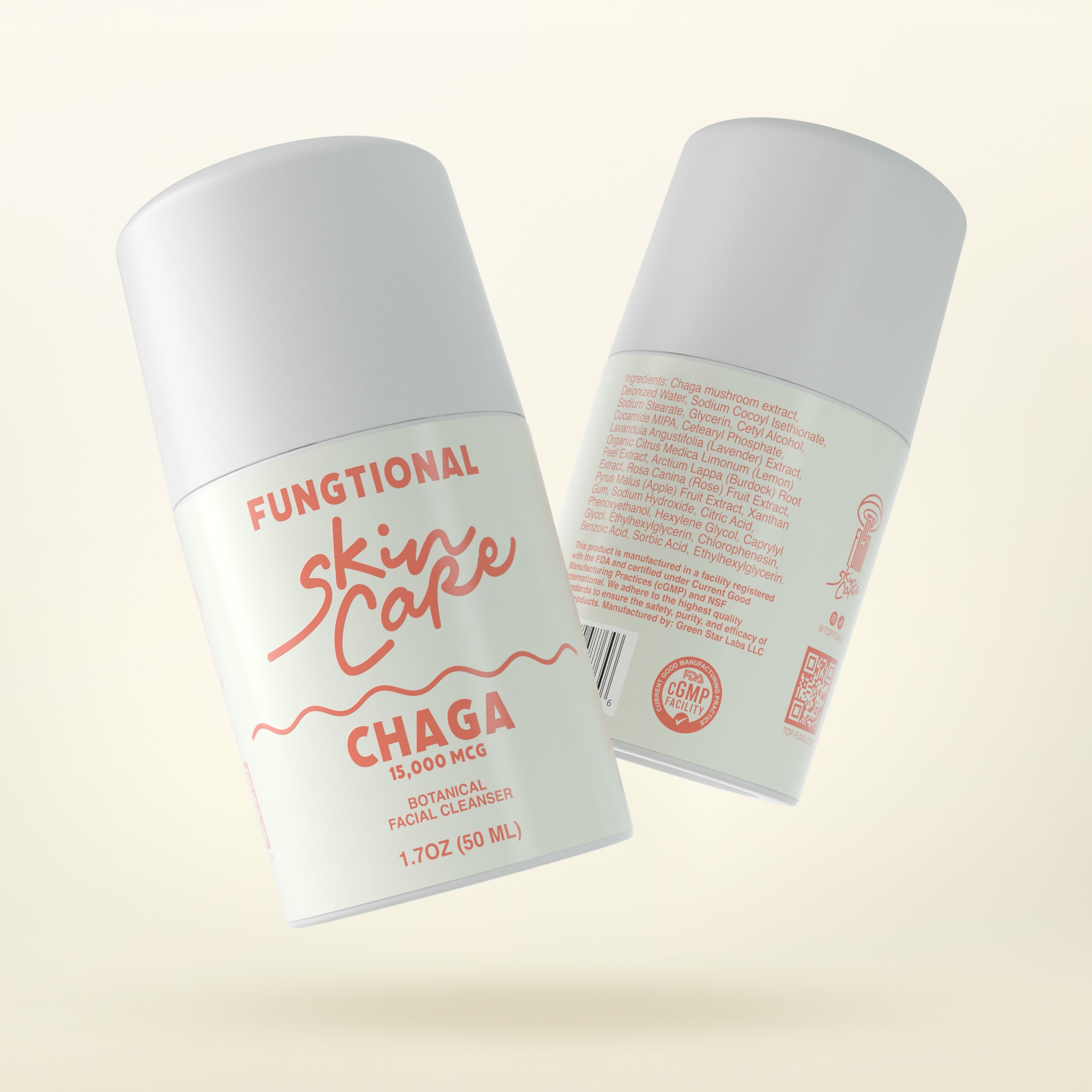 Chaga Cleanser - Antioxidant Face Wash for Radiant and Clear Skin