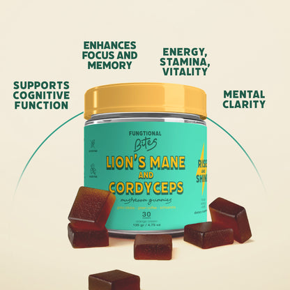 Lion's Mane and Cordyceps Gummies