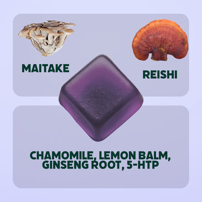 Reishi and Maitake Mushroom Gummies